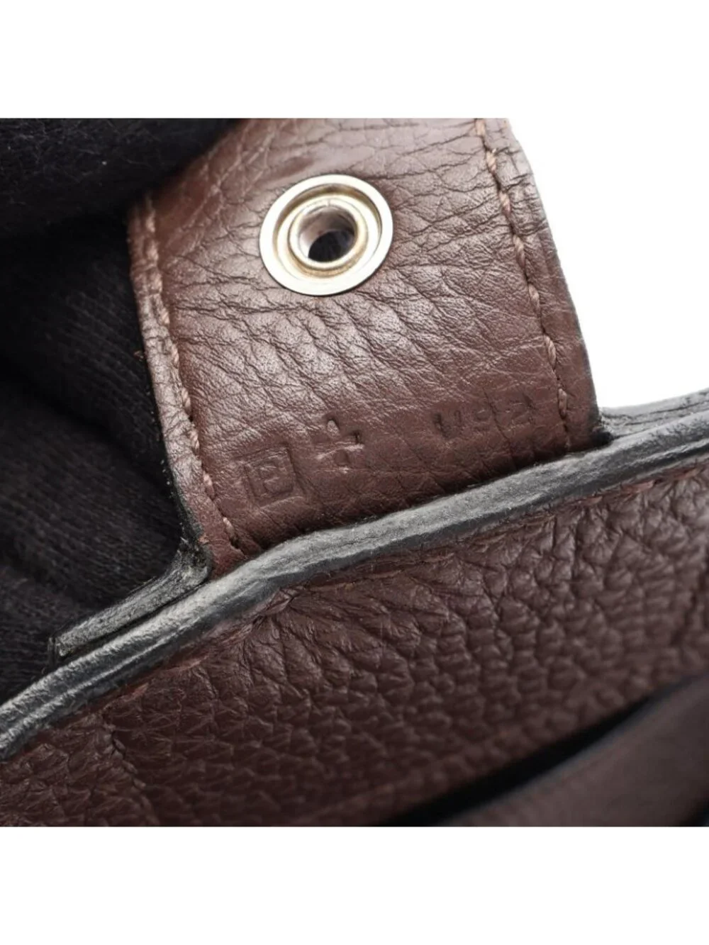 Hermes Business Bag Sac a Depeches 41 Chocolat Leather
